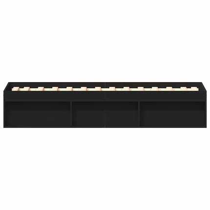 sengeramme 90x200 cm sort