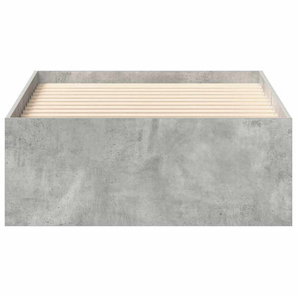 sengeramme 90x200 cm betongrå