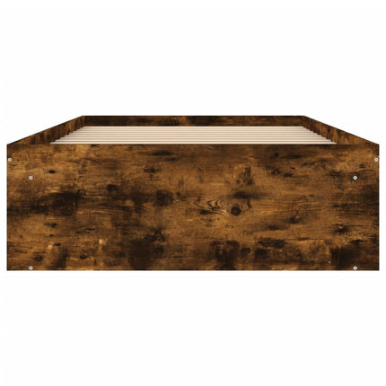 sengeramme 100x200 cm røget egetræsfarve