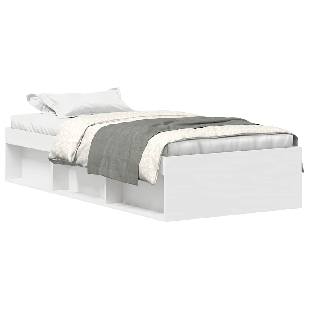 sengeramme 90x190 cm hvid