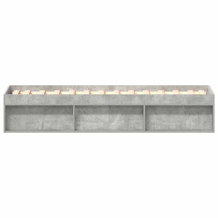 sengeramme 90x190 cm betongrå