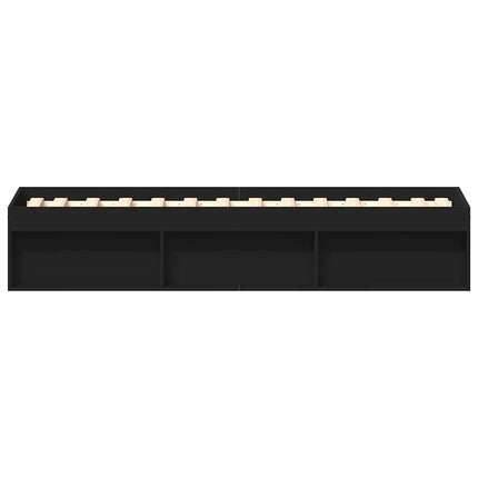 sengeramme 75x190 cm sort