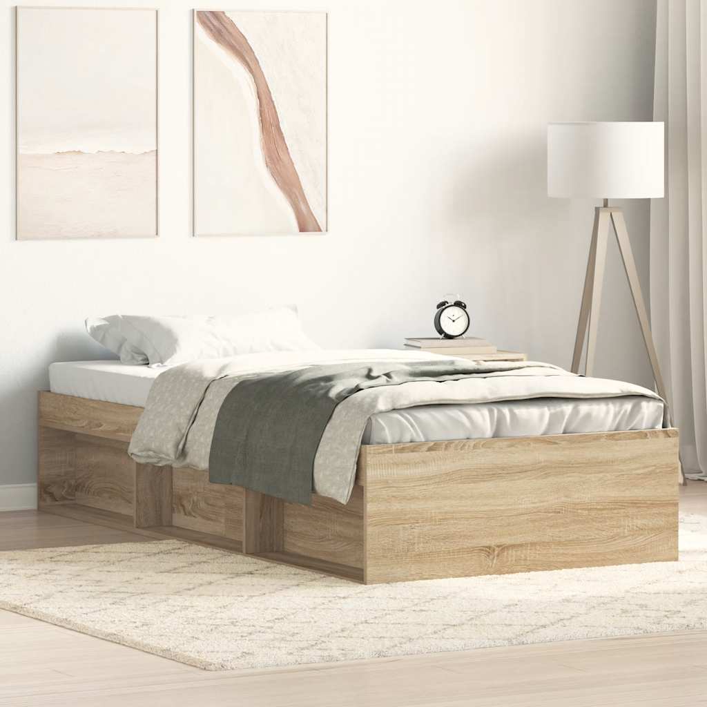 sengeramme 75x190 cm sonoma-eg