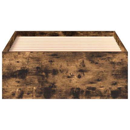 sengeramme 75x190 cm røget egetræsfarve