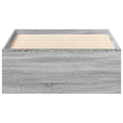 sengeramme 75x190 cm grå sonoma-eg