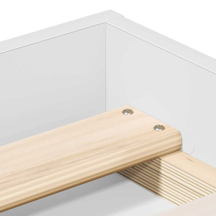 sengeramme 140x200 cm hvid