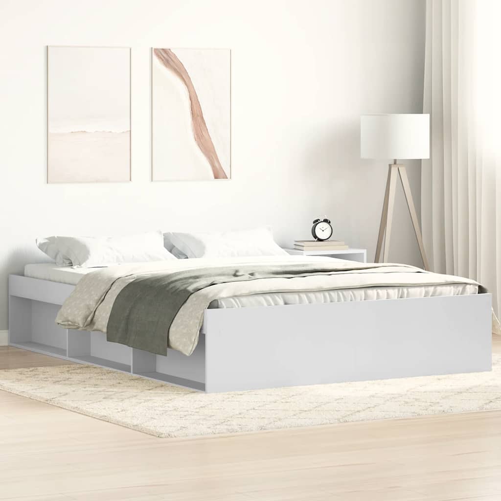 sengeramme 160x200 cm hvid
