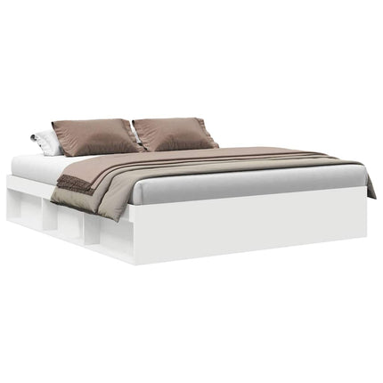 sengeramme 180x200 cm hvid