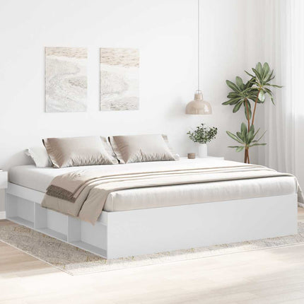 sengeramme 180x200 cm hvid