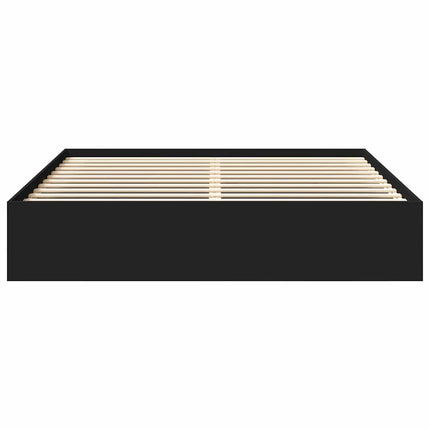 sengeramme 200x200 cm sort