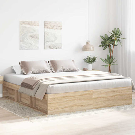 sengeramme 200x200 cm sonoma-eg