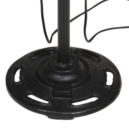 gulvlampe 25 W 25x25x90/140 cm E27 rustik blå
