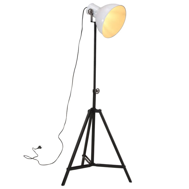 gulvlampe 61x61x90/150 cm 25 W E27 hvid