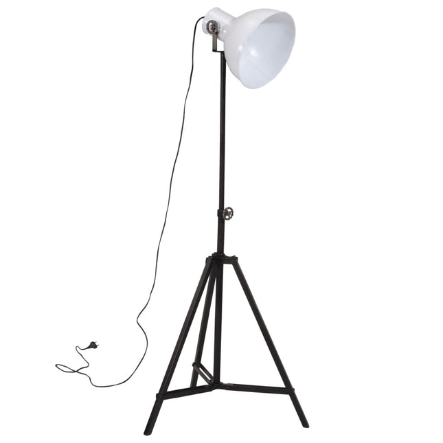 gulvlampe 61x61x90/150 cm 25 W E27 hvid
