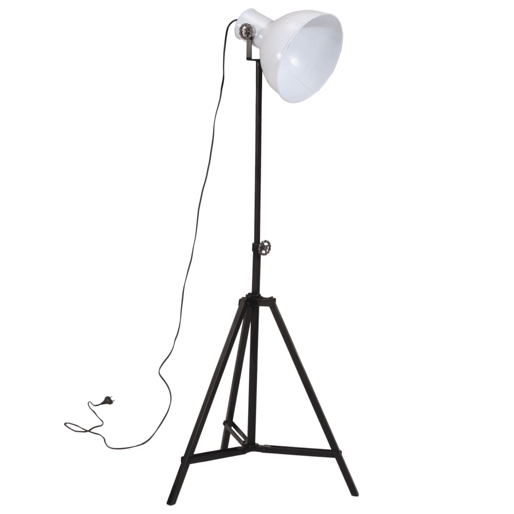 gulvlampe 61x61x90/150 cm 25 W E27 hvid