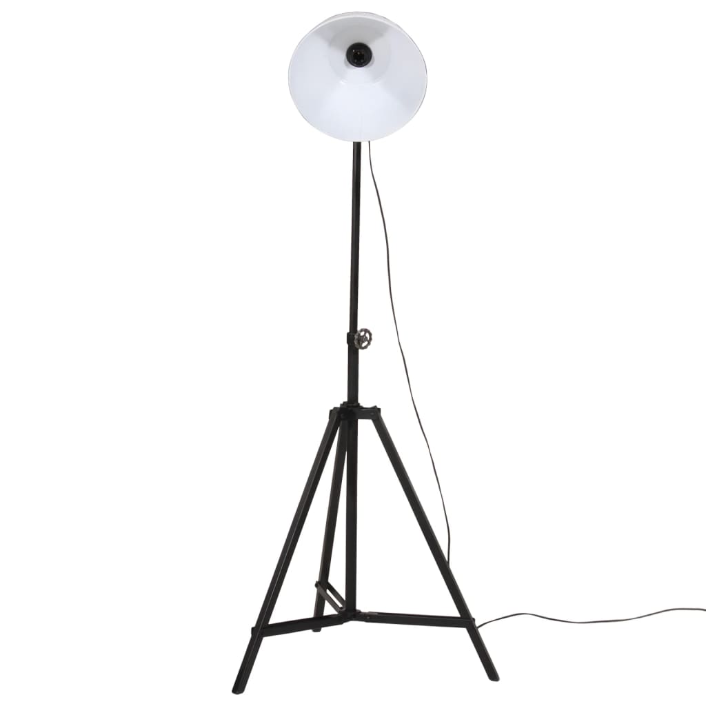 gulvlampe 61x61x90/150 cm 25 W E27 hvid