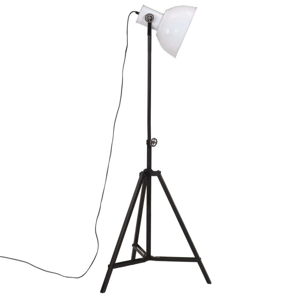 gulvlampe 61x61x90/150 cm 25 W E27 hvid