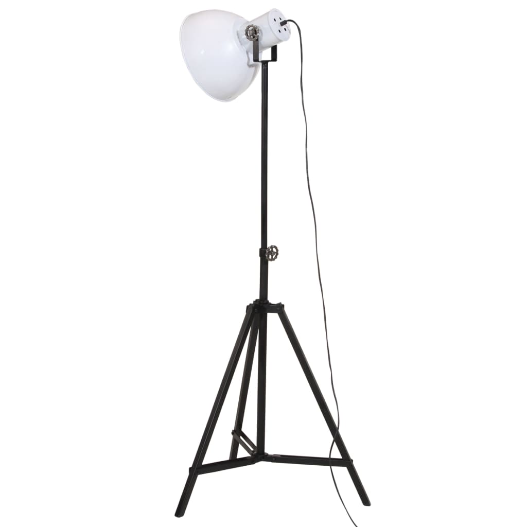 gulvlampe 61x61x90/150 cm 25 W E27 hvid