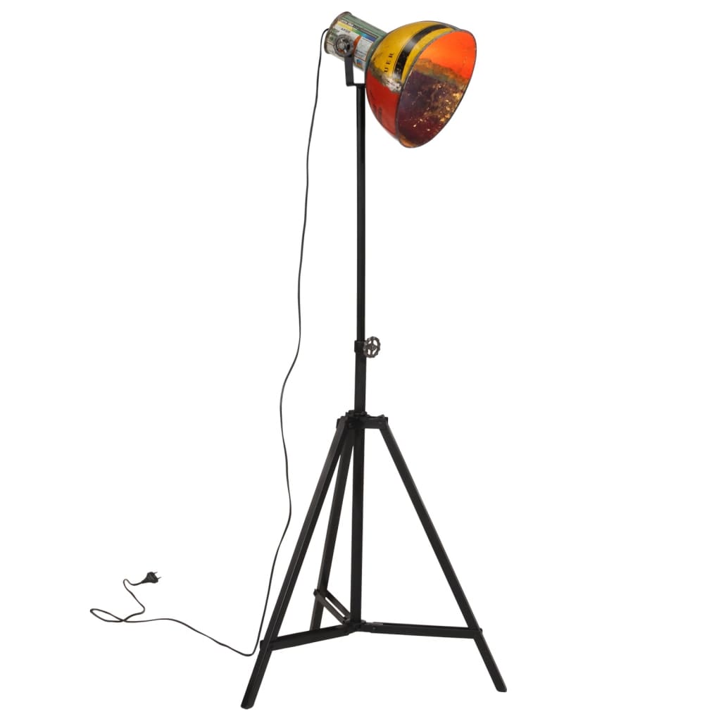 gulvlampe 61x61x90/150 cm 25 W E27 flerfarvet