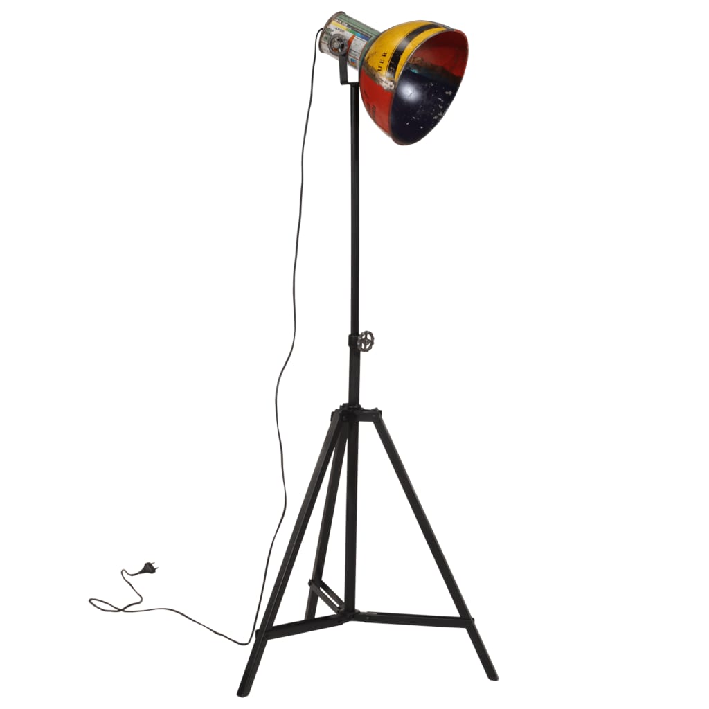 gulvlampe 61x61x90/150 cm 25 W E27 flerfarvet