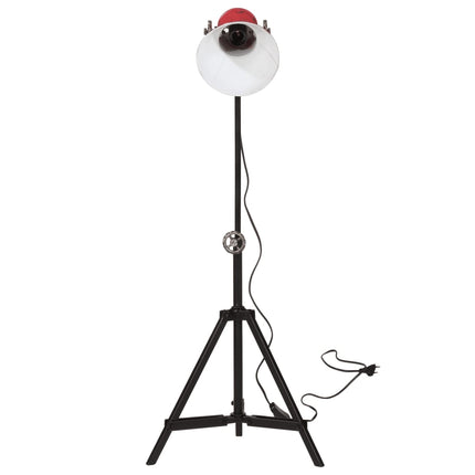 gulvlampe 25 W 35x35x65/95 cm E27 rustik rød