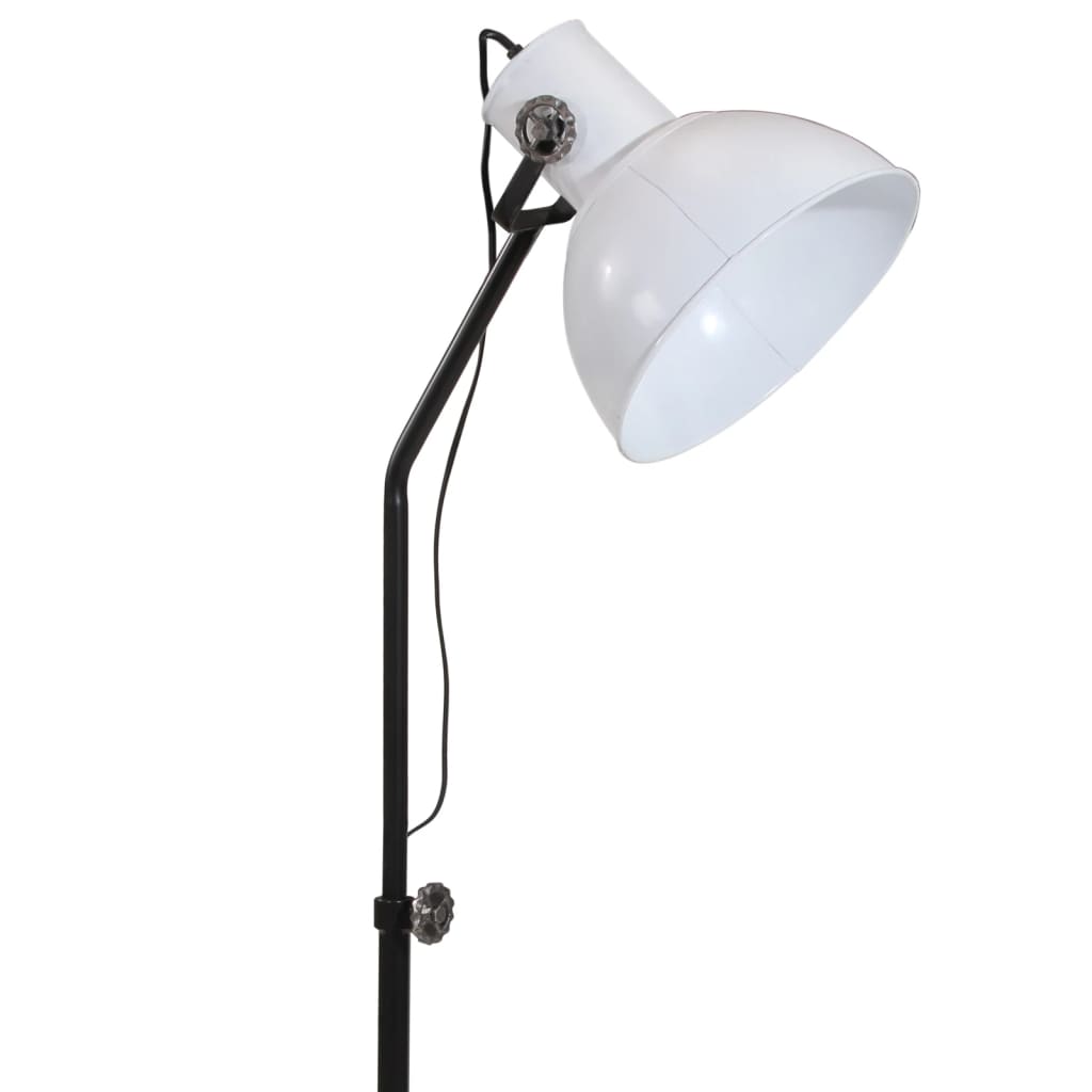 gulvlampe 30x30x90-150 cm 25 W E27 hvid