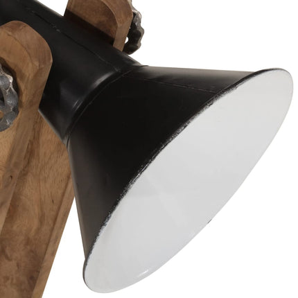 skrivebordslampe 25 W 23x13x52 cm E27 sort