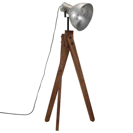 gulvlampe 45x45x120 cm 25 W E27 vintagesølv