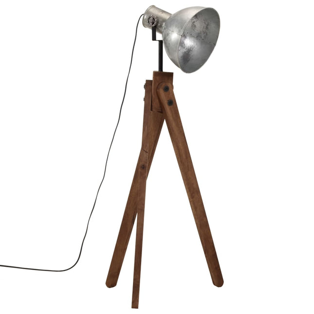gulvlampe 45x45x120 cm 25 W E27 vintagesølv