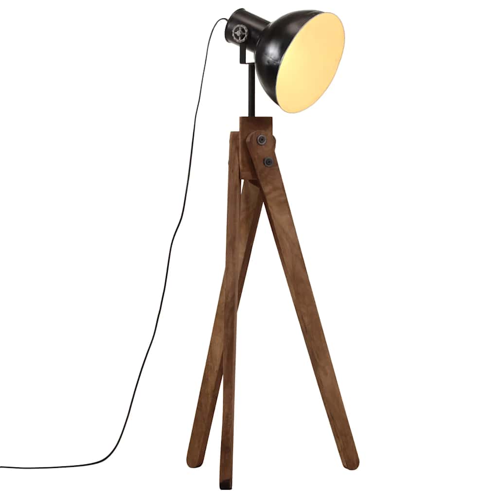 Gulvlampe 45x45x120 Cm 25 W E27 Sort - Vidaxl