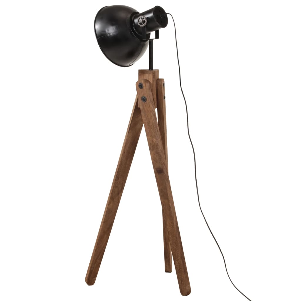 gulvlampe 45x45x120 cm 25 W E27 sort