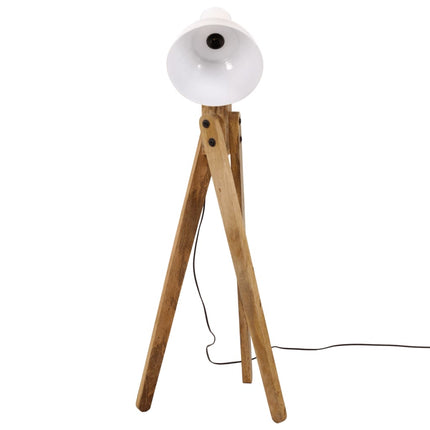 gulvlampe 45x45x120 cm 25 W E27 hvid