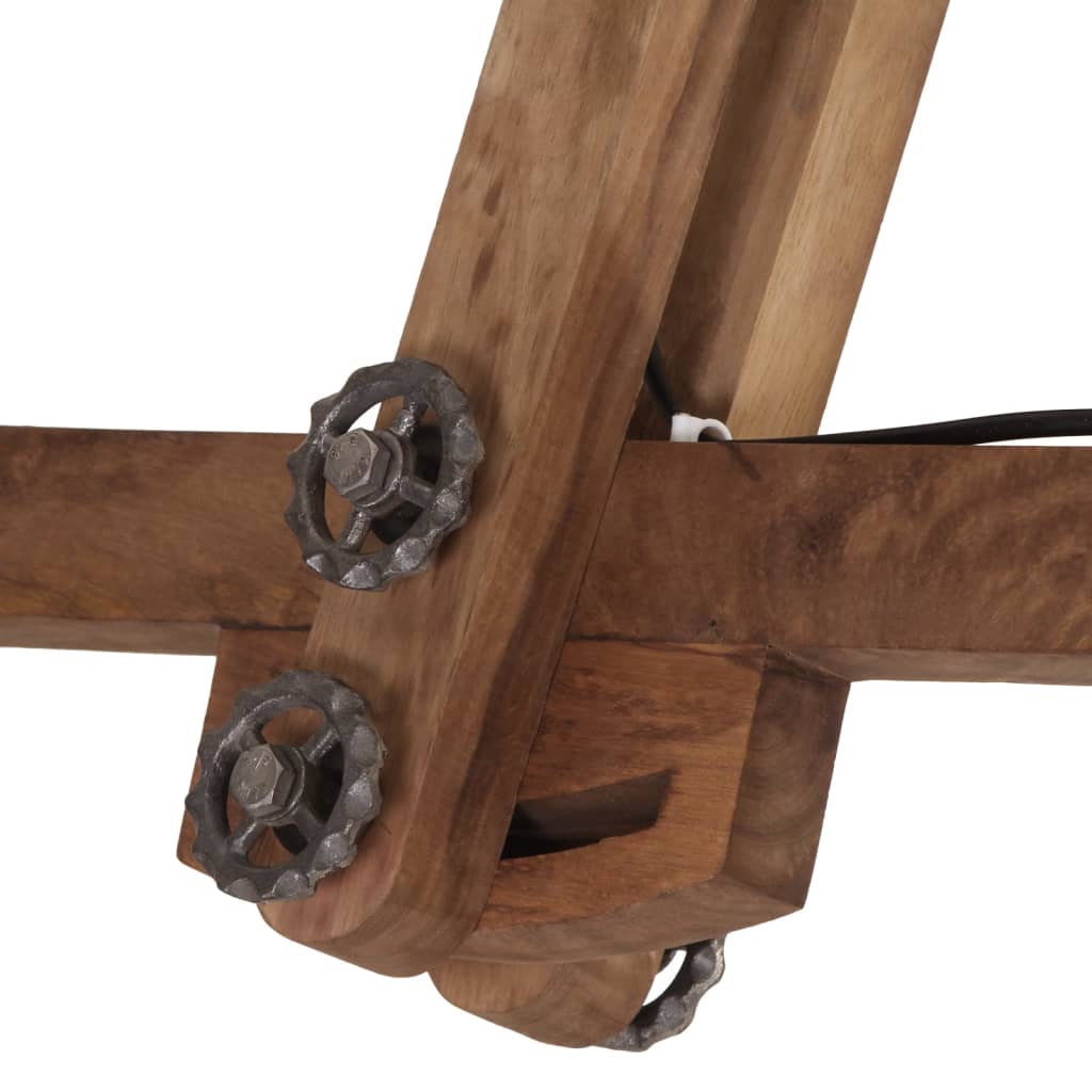 loftlampe 105x30x65-108 cm 25 W E27 antik messingfarve