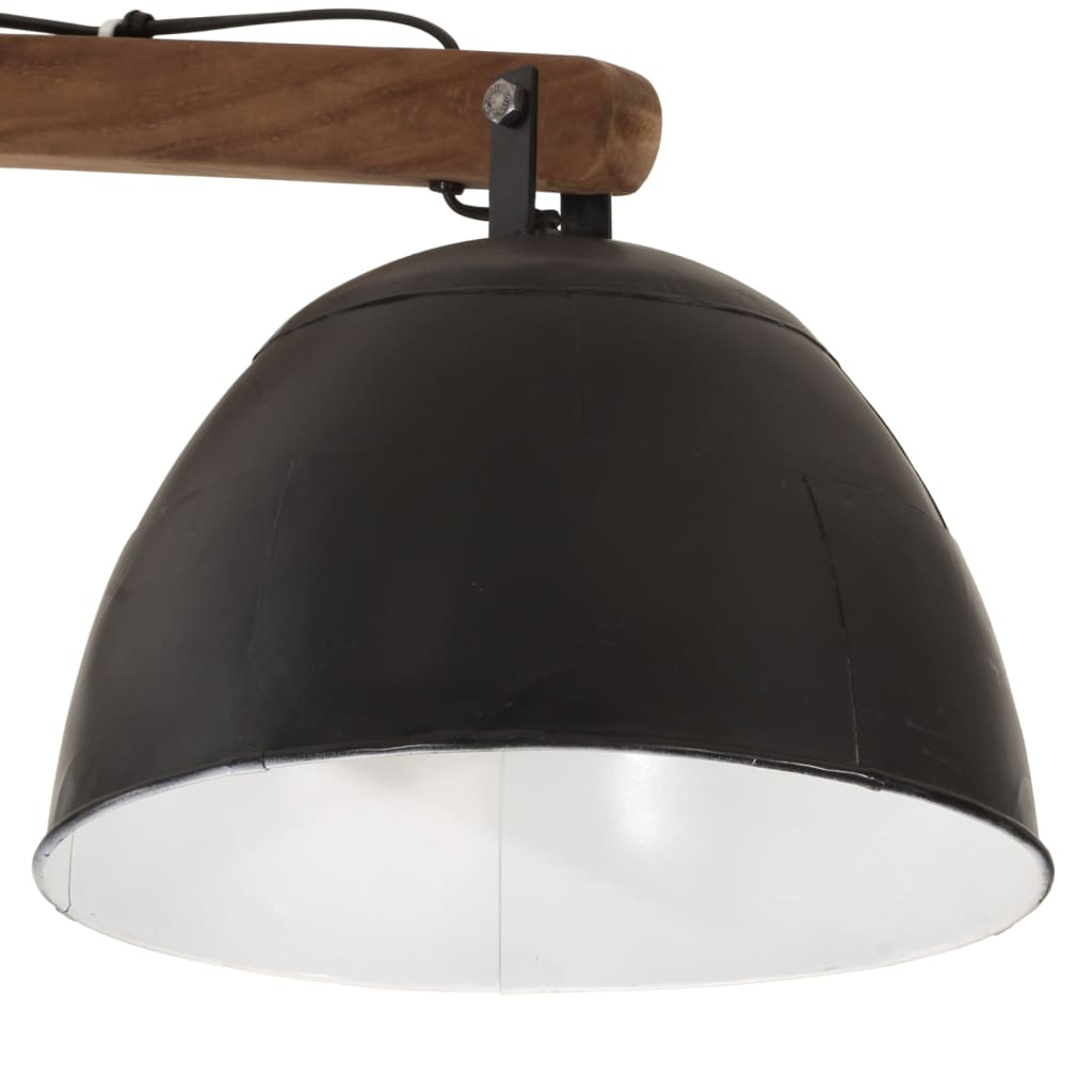 loftlampe 105x30x65-108 cm 25 W E27 sort