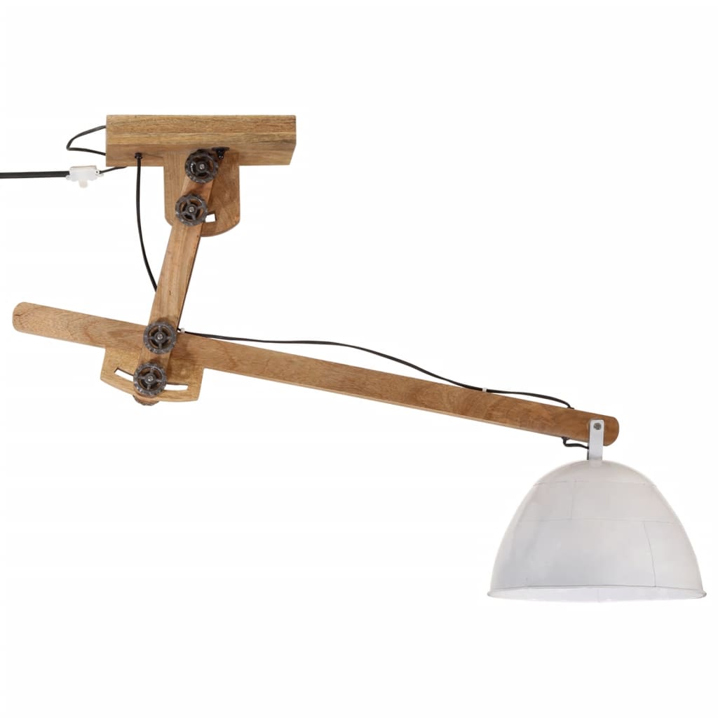 loftlampe 105x30x65-108 cm 25 W E27 hvid