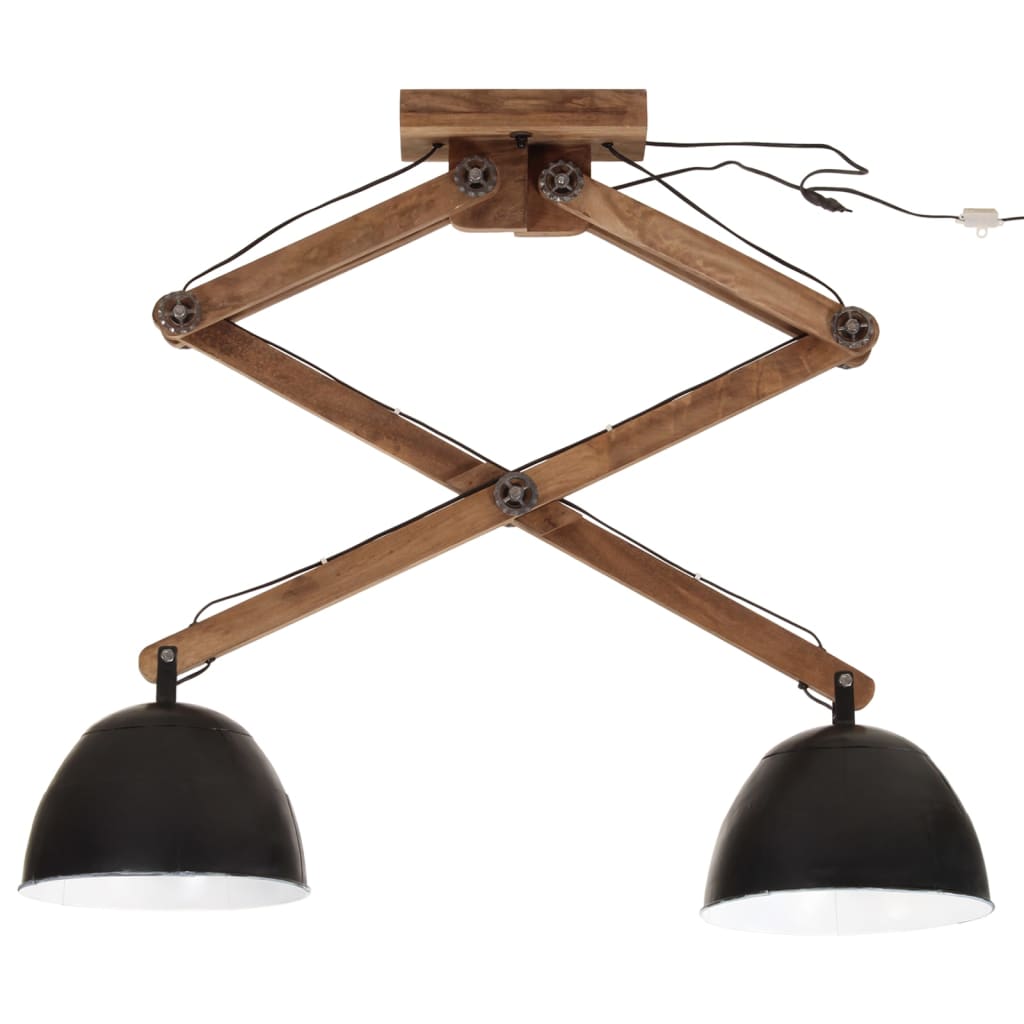 loftlampe 29x18x85 cm 25 W E27 sort