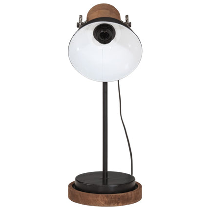 skrivebordslampe 25 W 17x17x50 cm E27 sort