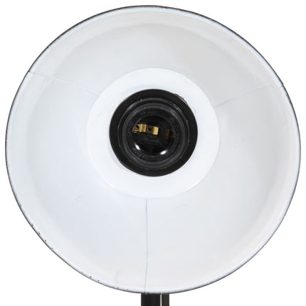 skrivebordslampe 25 W 17x17x50 cm E27 sort