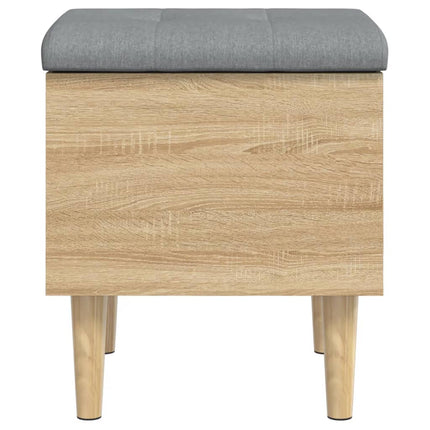 skobænk 42x42x46 cm konstrueret træ sonoma-eg