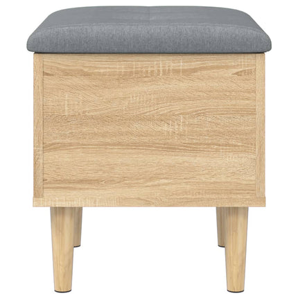skobænk 42x42x46 cm konstrueret træ sonoma-eg