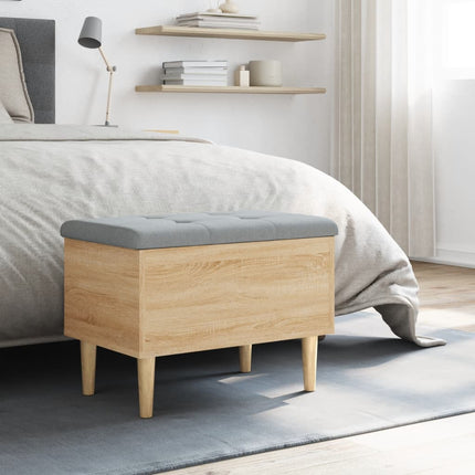 skobænk 62x42x46 cm konstrueret træ sonoma-eg