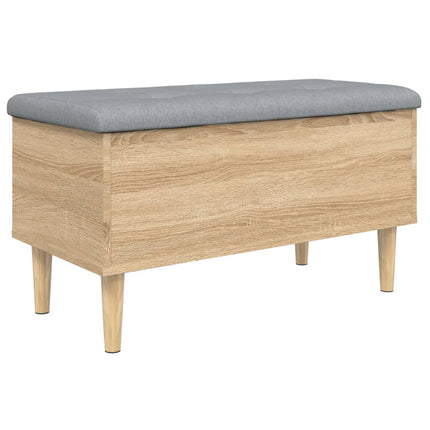 skobænk 82x42x46 cm konstrueret træ sonoma-eg