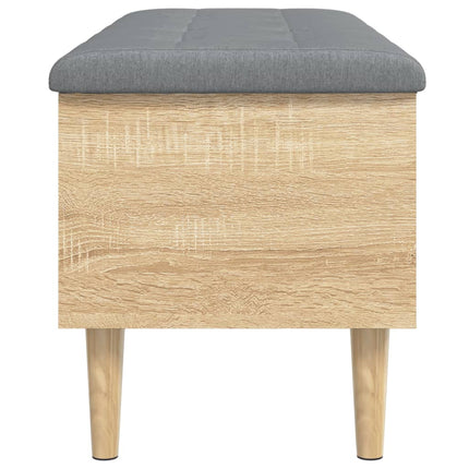 skobænk 102x42x46 cm konstrueret træ sonoma-eg