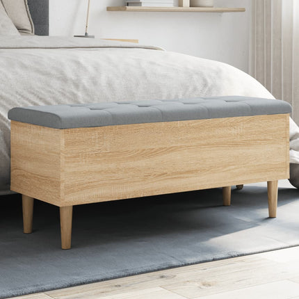 skobænk 102x42x46 cm konstrueret træ sonoma-eg