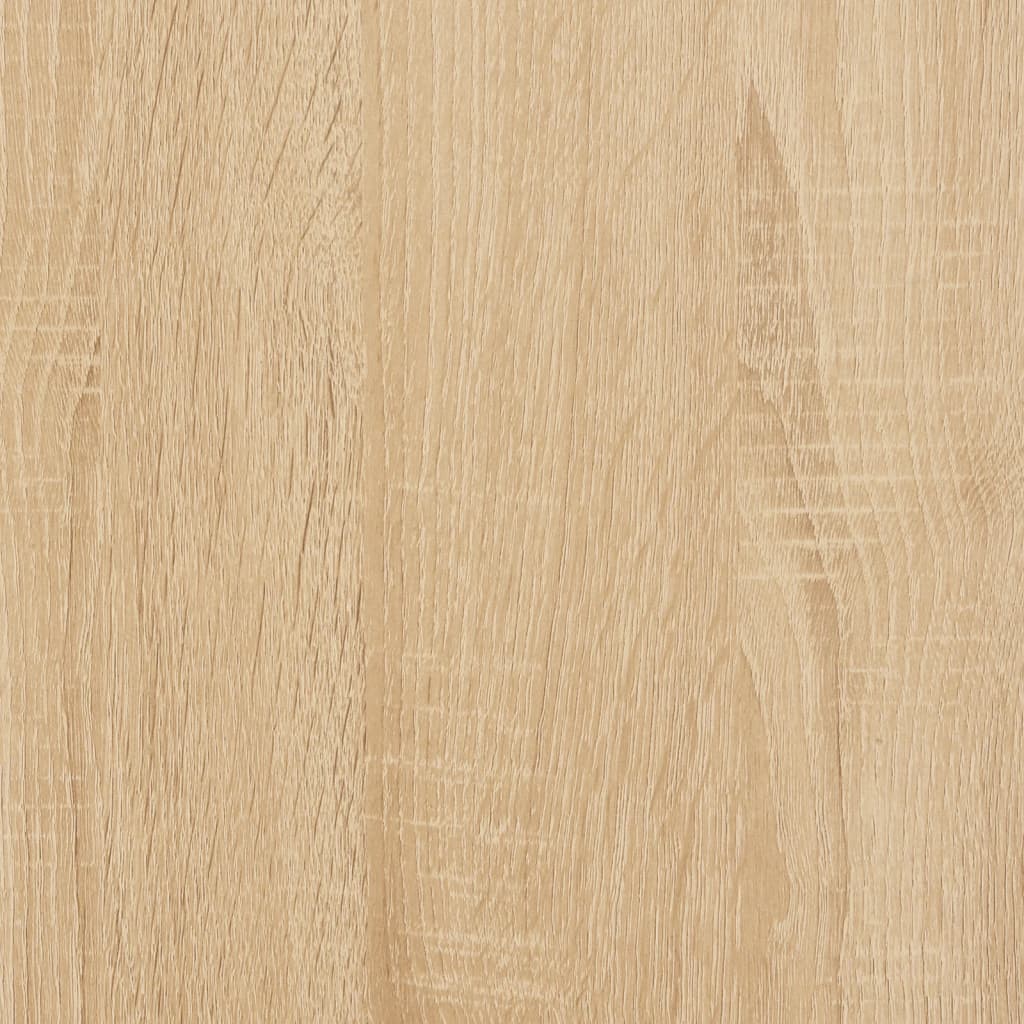 skobænk Sonoma eg 82x32x50 cm konstrueret træ