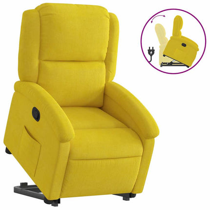 løftestol velour gul