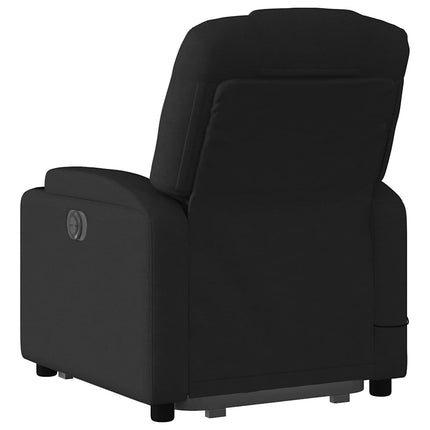 elektrisk massagestol med løftefunktion stof sort