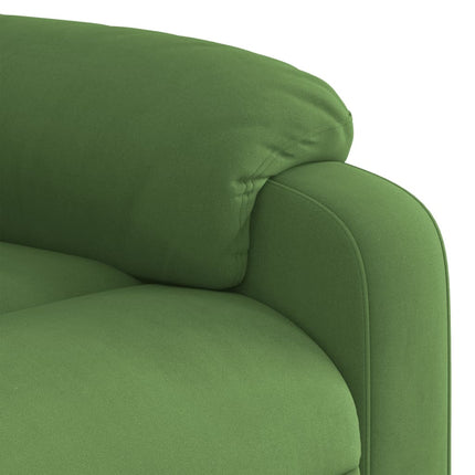 massagestol velour lysegrøn