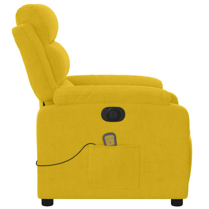 massagestol velour gul