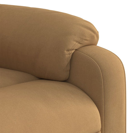 massagestol velour brun